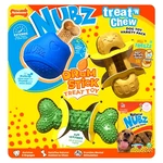 New Nylabone Nubz Treat Chew Dog Toys 3 Pieces -drum Stick, Clean Teeth. Fixed Price $19.95.