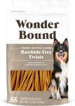 Peanut Butter Flavor Dog Twist Sticks 55 Count Rawhide-free Treats, D.... Fixed Price $21.10.