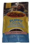 Zukes Naturals Tender Salmon Puppy Treats With Added Vitamins Ships 24 Hours. Fixed Price $13.00.
