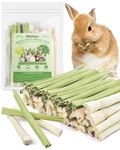 Bissap 80PCS Rabbit Chew Sticks, 40PCS Sweet Bamboo Count, Natural. Fixed Price $25.75.