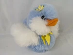 Main Joy Blue Bird Plush 6 Inch Yellow Flower Bow Stuffed Animal Toy. Fixed Price $9.95.