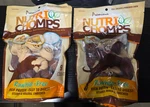 2 New Bags Nutri Chomps 9 Count 4" Knotted Peanut Butter, Chicken & Milk Flavor. Fixed Price $28.99.