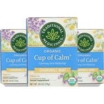 Traditional Medicinals Organic Cup Of Calm Chamomile Mint Tea Bags 16 3 Pack. Fixed Price $29.99.