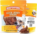 Duck Jerky Strips For Dogs 38OZ, Oven-baked High Protein Treats. Fixed Price $40.99.
