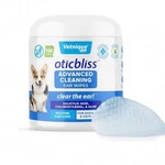 Vetnique Oticbliss Advanced Medicated Dog & Ear Cleansing Wipes, 50CT. Fixed Price $14.99.