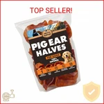 Brutus & Barnaby Pig Ear Halves For Dogs, 15 Ct. All-natural Single Ingredient. Fixed Price $25.58.