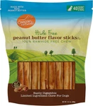 Peanut Butter Chew - Rawhide Free And Dog Treats Made From Real. Fixed Price $44.99.