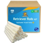 Brazilian Pet Natural Treats Rawhide Rolls Dog Chews 18 Count (pack Of 1). Fixed Price $14.23.