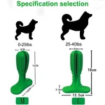 Dog Chew Toys, Natural Rubber Toothbrush, Teeth Cleaning Dental Care. Fixed Price $9.98.