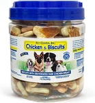 Pet Center Inc. Chicken & Biscuits, Wrapped With Breasts Dog Tr. Fixed Price $30.99.