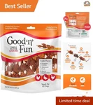Good 'n' Fun Rawhide Kabobs - 36 Chews, Tasty Triple Flavor Snack For Dogs. Fixed Price $31.99.