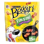 Purina Beggin' With Real Meat Dog Treats, Fun Size Original Bacon Flavor.... Fixed Price $16.20.