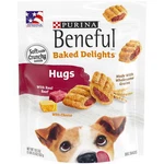 Beneful Baked Delights Hugs With Real Beef And Cheese Oven Dog Treats. Fixed Price $10.17.