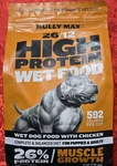 Bully Max High Protein Wet Dog Food For Adults & Puppies Dehydrated 2 Lb Sealed. Fixed Price $23.99.