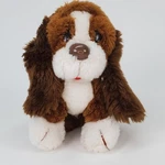 Baxter Basset Hound Dog Plush Stuffed Animal Brown White Floppy Ears 7 Inch. Fixed Price $7.00.