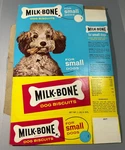 Vintage - Dog Biscuits Box Flat Milkbone Small. Fixed Price $10.00.