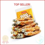 Kuadelro Chicken Wrapped Cod Skin Dog Treats, High Protein Jerky Chews. Fixed Price $19.75.