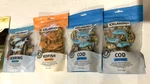5 Packs Super Healthy Dog Treats-icelandic-beefliver-herring-cod-redfish-natural. Fixed Price $49.00.