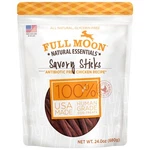 Full Moon All Natural Human Grade Dog Treats, Essential Chicken Savory Sticks,. Fixed Price $25.19.