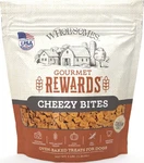 Wholesomes Gourmet Rewards Cheezy Bites Dog Treats 3LBS 2100372. Fixed Price $6.99.
