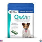 Oravet Dental For Small Dogs 10-24 Lbs, Oral Care Chews, 30 Count Blue. Fixed Price $61.58.
