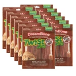 Dreambone Twist Sticks Peanut Butter Dog Chews, With Chicken, 50 Count, 12 Pack. Fixed Price $129.99.