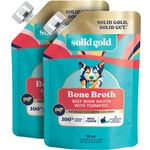 Solid Gold Bone Broth With Turmeric Dog Food TOPPER,16 Oz., 2 Pk.. Fixed Price $26.47.