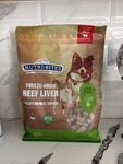 Nutribites Freeze-dried Beef Liver Treats Meal Topper For Dogs And Cats 27OZ. Fixed Price $29.99.