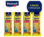 Vitakraft Crunch Sticks Parakeet Treat -honey,egg & Apple- Variety Pack 12. Fixed Price $23.99.