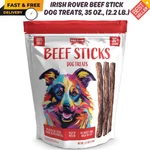Irish Rover Beef Stick Dog Treats, 35 Oz. High Protein, 100% No Preservativ. Fixed Price $26.98.