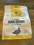 Vital Essentials(r) Freeze-dried Raw Duck Entree Cat Food Mini Nibs 8OZ Exp 6/26. Fixed Price $19.99.
