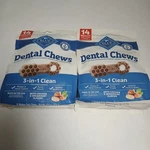 Dog Dental Chews Med 14CT Treats Chicken Spearmint Blue Buffalo EXP4/28 2PK.. Fixed Price $19.97.