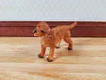 Dollhouse Golden Retriever Puppy Dog Pet 1:12 Scale Miniature Animal. Fixed Price $16.99.