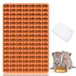 Cat Treat Molds, 112 Cavities Mini Fish Shape Silicone For Baking Pet. Fixed Price $15.80.