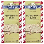 Ghirardelli (2-PACK) Peppermint Bark Rich Chocolate Layers Large Candy 7 Oz. Fixed Price $13.05.