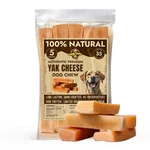 Tibetan Dog Yak Cheese Sticks (5 Medium Chews) - 1 Count (pack Of 5). Fixed Price $28.51.