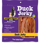 Savory Prime Natural Jerky Treats Duck, 1EA/8 Oz. Fixed Price $17.99.