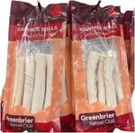 Greenbrier Kennel Club Rawhide Rolls All Natural Dog Chews 8 Pack Treats. Fixed Price $12.33.