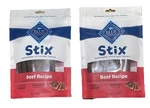 2PK Of Blue Buffalo Stix Pepperoni-style Dog Treats Beef Recipe 5OZ. Fixed Price $11.59.