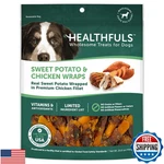 Healthfuls Sweet Potato & Chicken Wrapped Healthy Dog Treats 25 Oz Free Us Ship. Fixed Price $34.99.