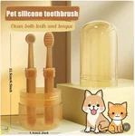 360 Dog Toothbrush Pet Dental Care Tongue Cleaner Set With Case. Fixed Price $27.97.