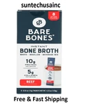 Bare Bones Instant Beef Broth Sticks, 10G Protein, 4.23 Oz, 8 Count Total. Fixed Price $8.98.