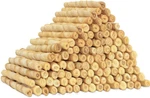 Dog Rawhide Twist Sticks Chicken Flavor 5 Thin Chews Treats. Fixed Price $46.99.