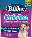 Bil-jac Little-jacs Small Dog Training Treats, Soft Chicken Liver Recipe, 10 Oz. Fixed Price $18.74.