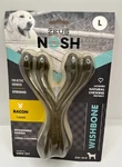 New Zeus Nosh Wishbone Bacon Chew Toy Large. Fixed Price $16.99.