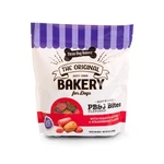 Three Dog Bakery Soft Baked Treats Pack 3 Peanut Butter Strawberry Flavor. Fixed Price $16.99.