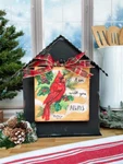 Round Top Collection Mini Cardinal Matthew 28:30. Fixed Price $18.20.