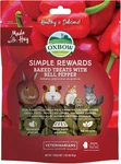 Oxbow Simple Rewards Baked Bell Pepper Treats, Rabbit & 3 Ounce (pack Of 1). Fixed Price $8.09.