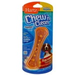 3 Pack Hartz Chew Clean Dental Duo Dog Toy, Medium, Bacon Flavor. Fixed Price $18.04.