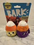 Bark Box Xs Dog Toy Pair Of Candy Corn Halloween Muttster Madness Squeaker. Fixed Price $12.00.